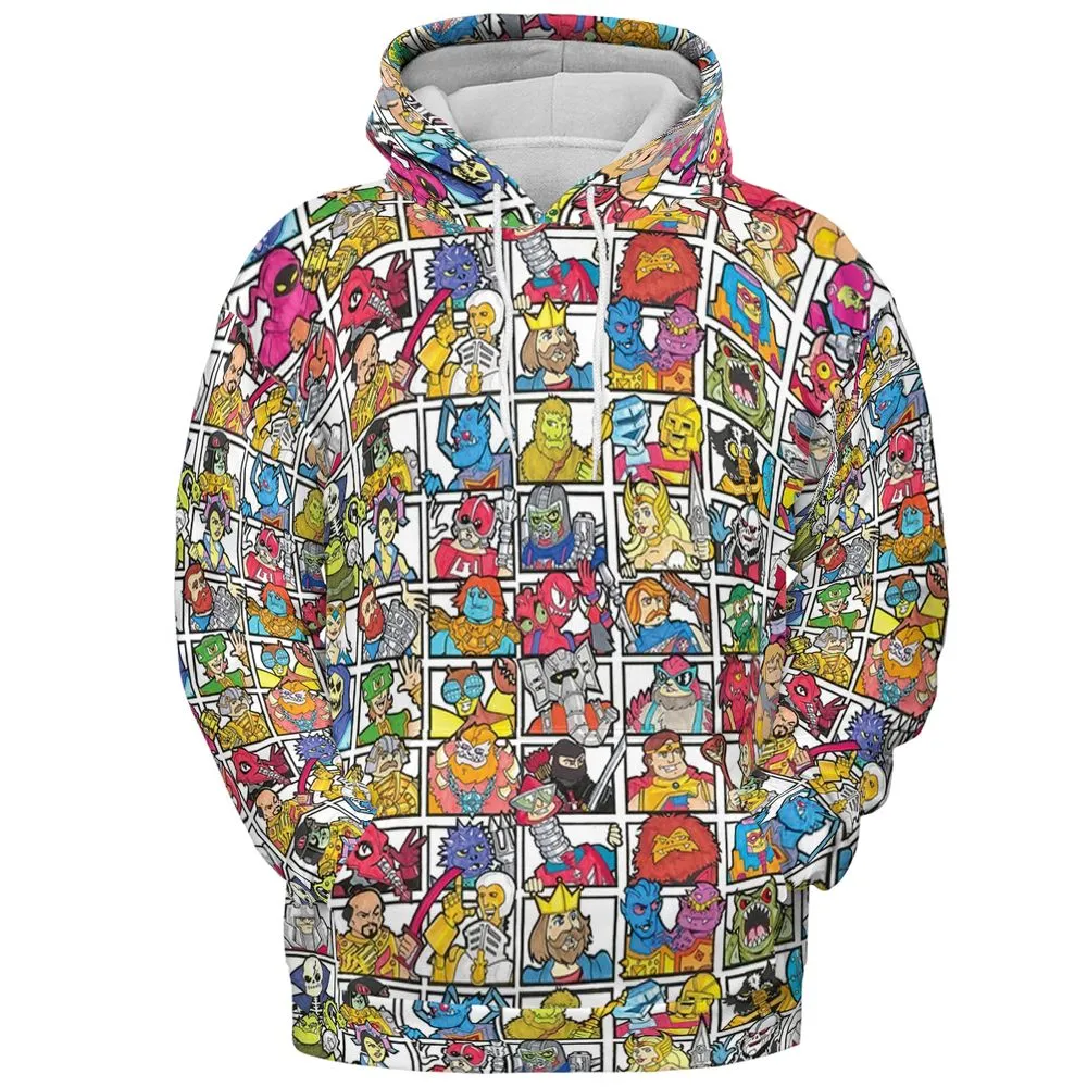 All-over Print Hoodie - GE54WMPR -  - 2