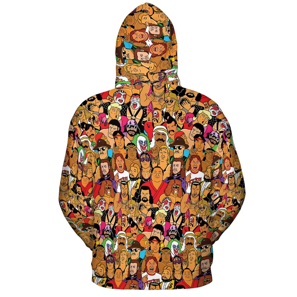 All-over Print Hoodie - 3STHQ3TK -  - 4