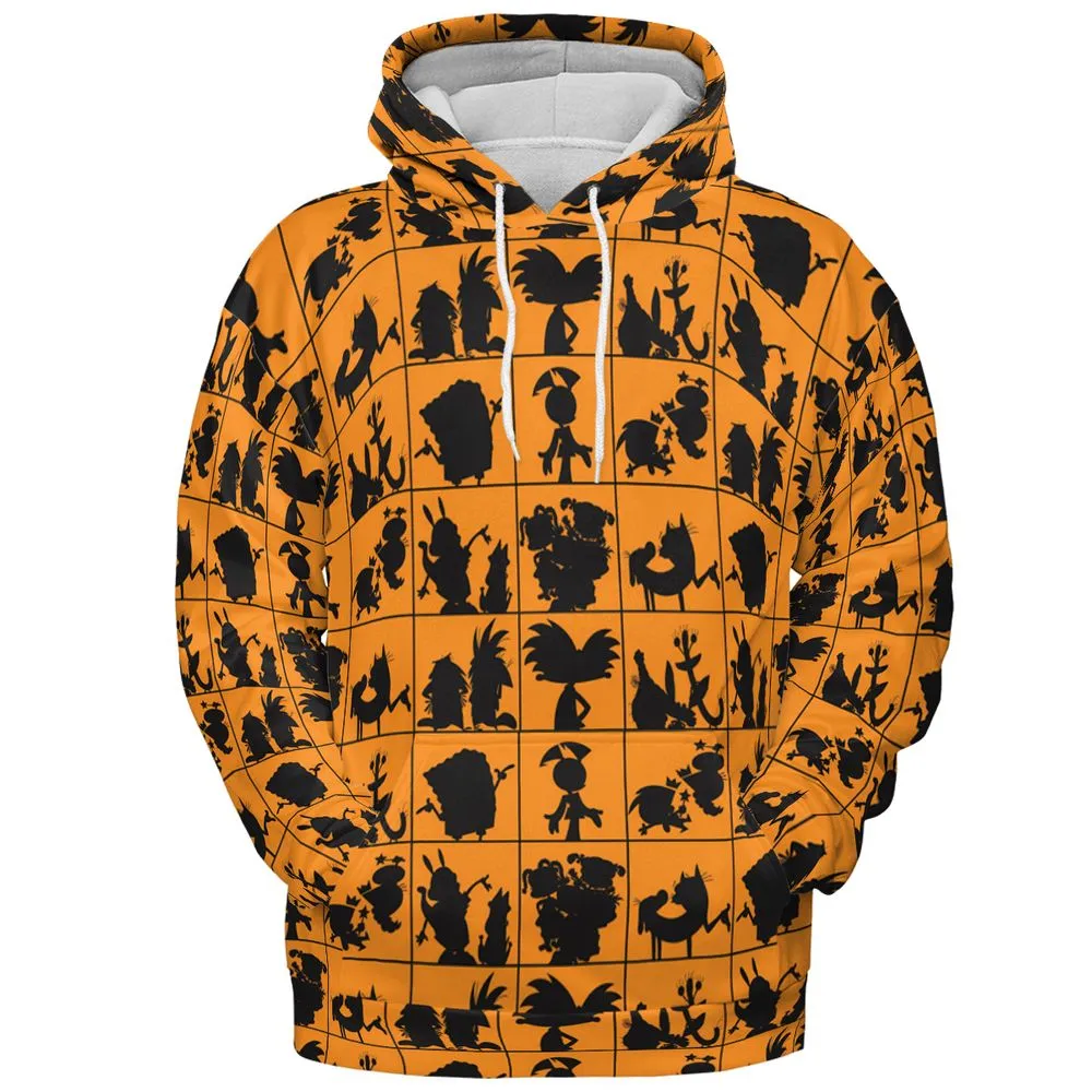 All-over Print Hoodie - QCCV8M2J -  - 2