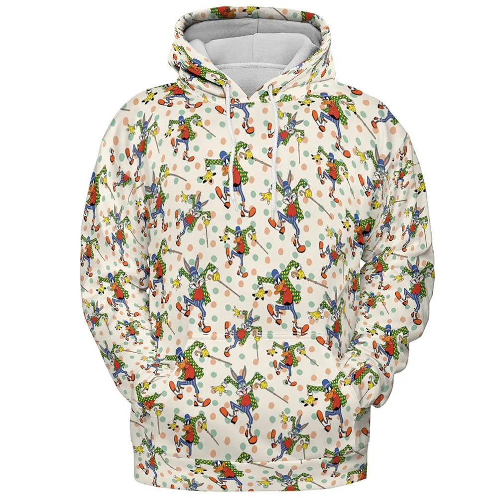 All-over Print Hoodie - ZBFCVLMZ -  - 2