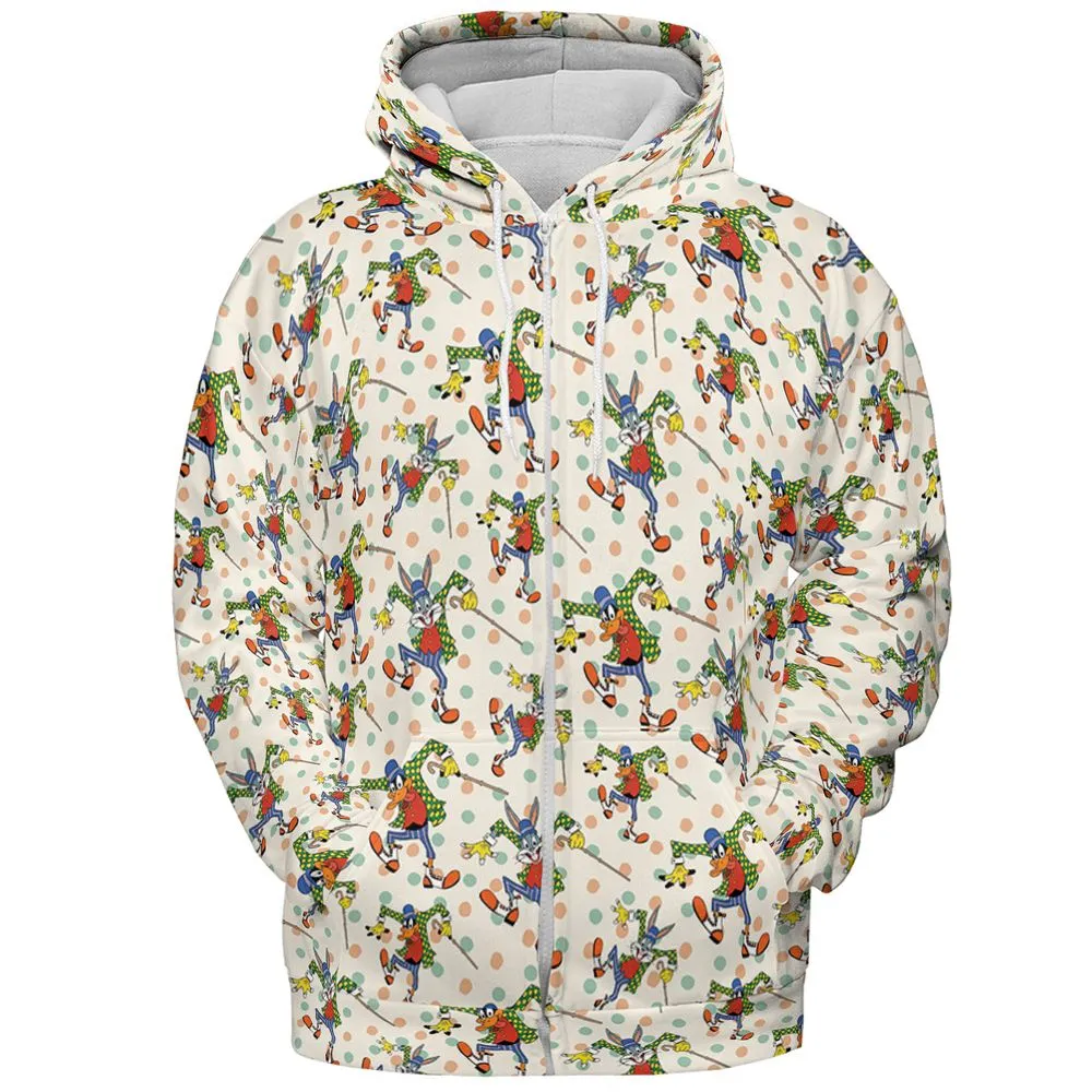 All-over Print Hoodie - ZBFCVLMZ -  - 3