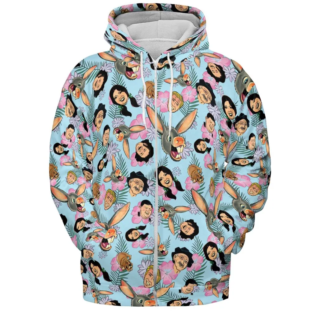 All-over Print Hoodie - 6P8AEYWV -  - 3