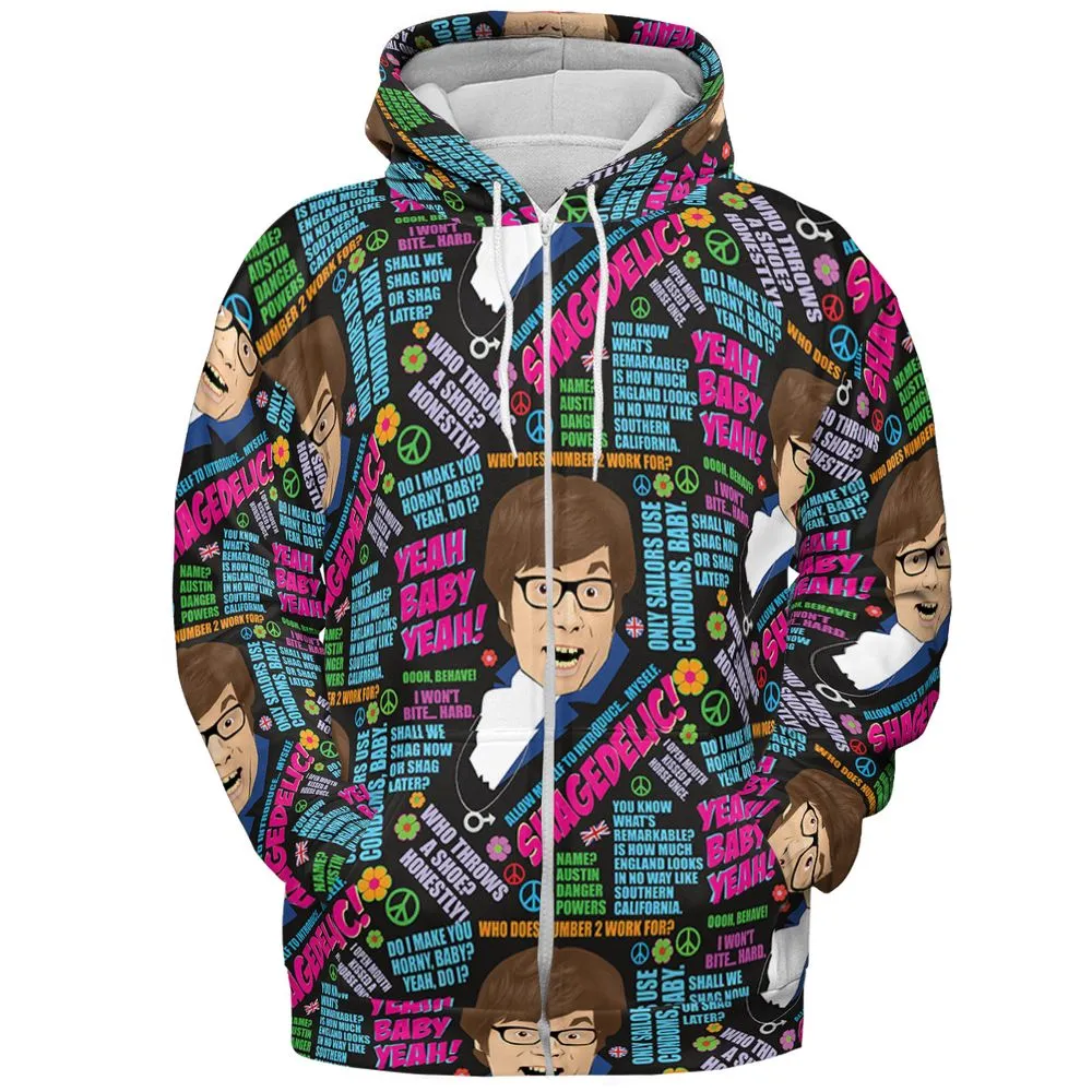All-over Print Hoodie - 421RBNJW -  - 3