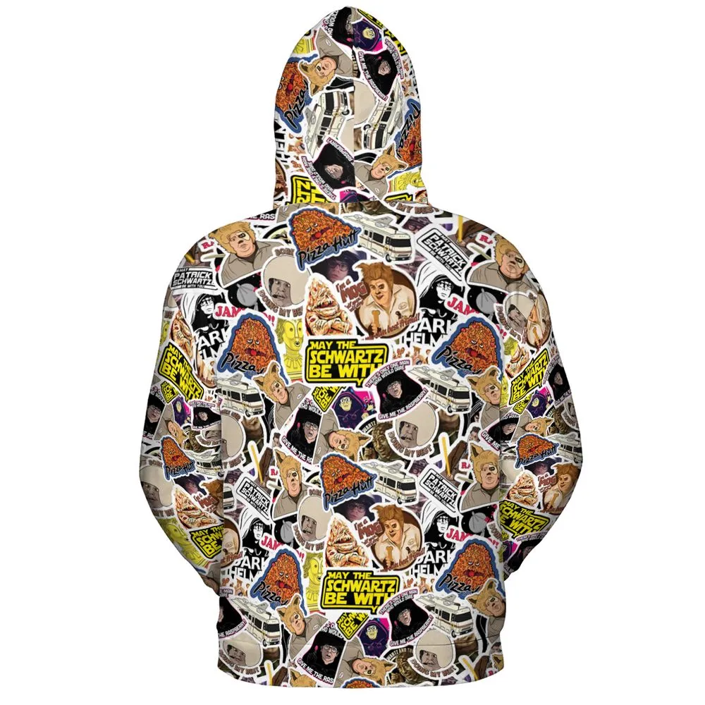 All-over Print Hoodie - 8T8M91WK -  - 4