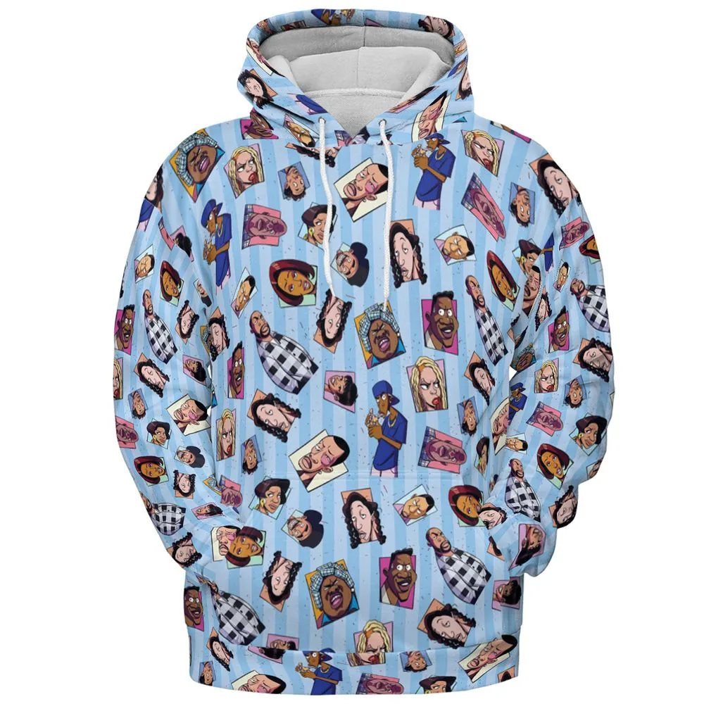 All-over Print Hoodie - 1FASRJ34 -  - 2