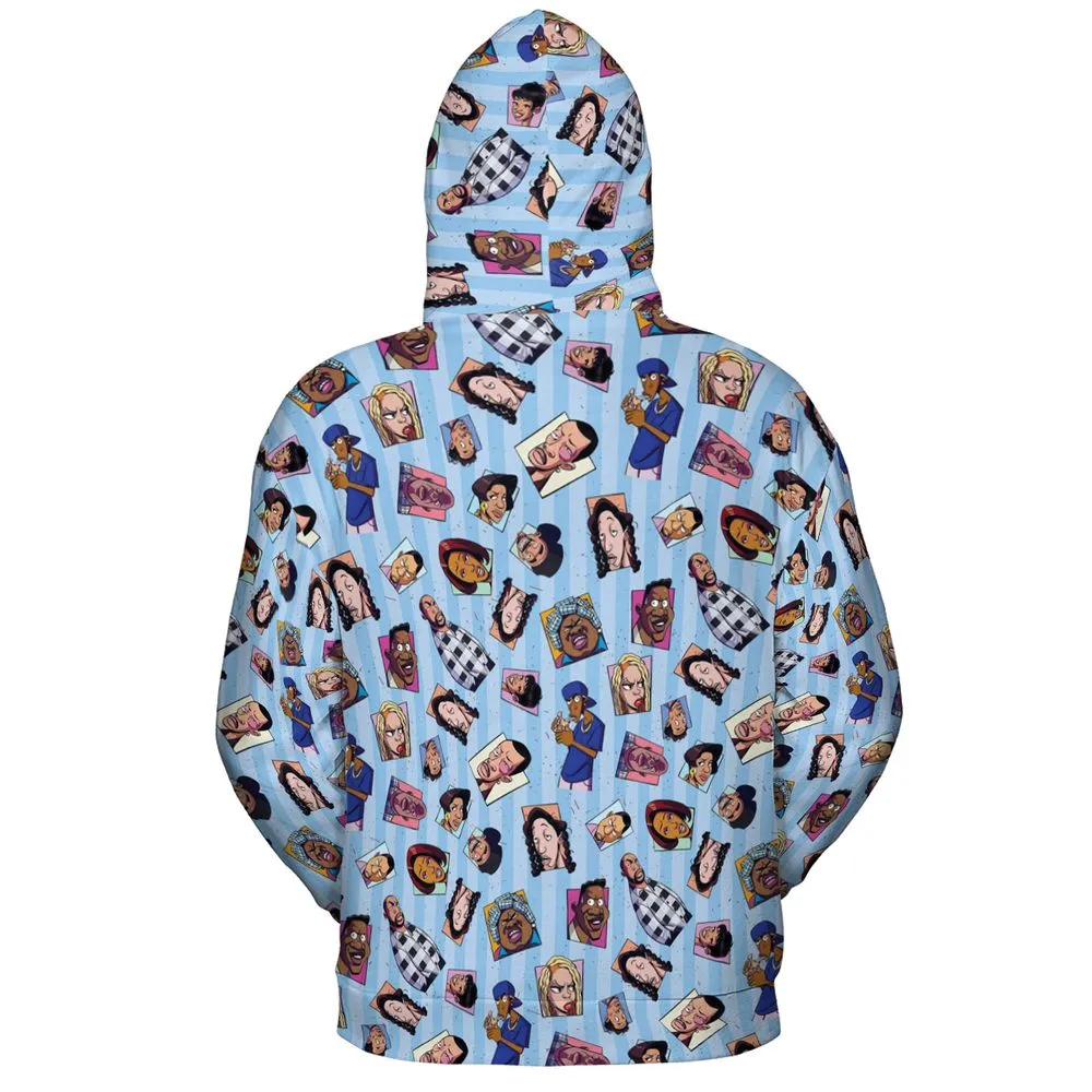 All-over Print Hoodie - 1FASRJ34 -  - 4