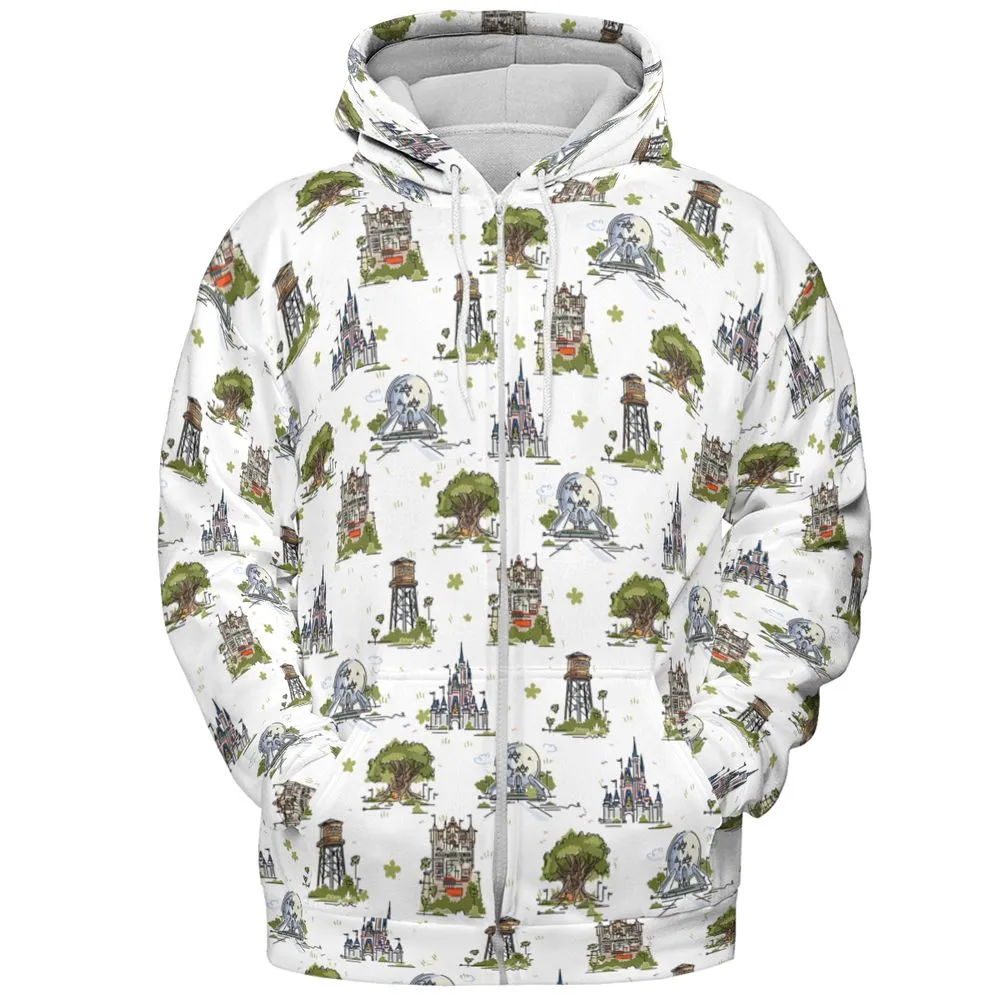 All-over Print Hoodie - SKEYXPQQ -  - 3