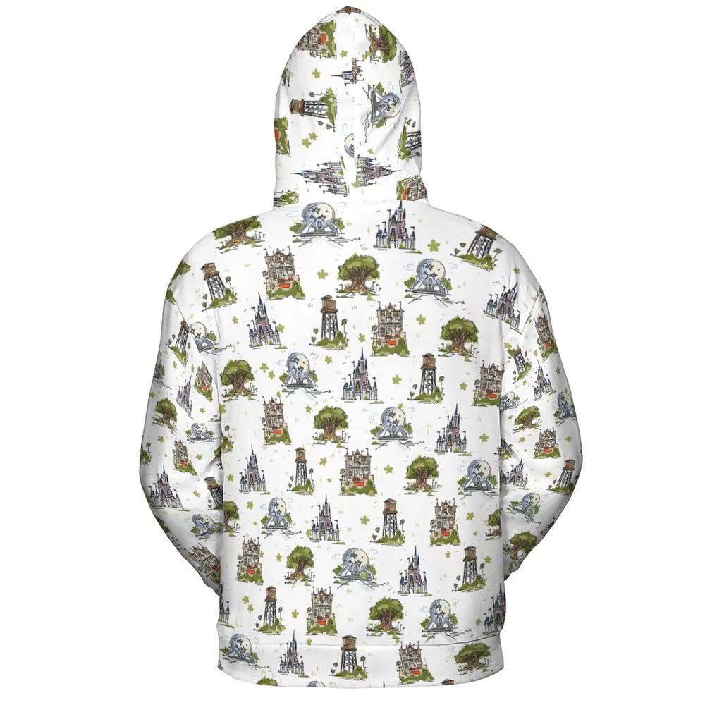 All-over Print Hoodie - SKEYXPQQ -  - 4