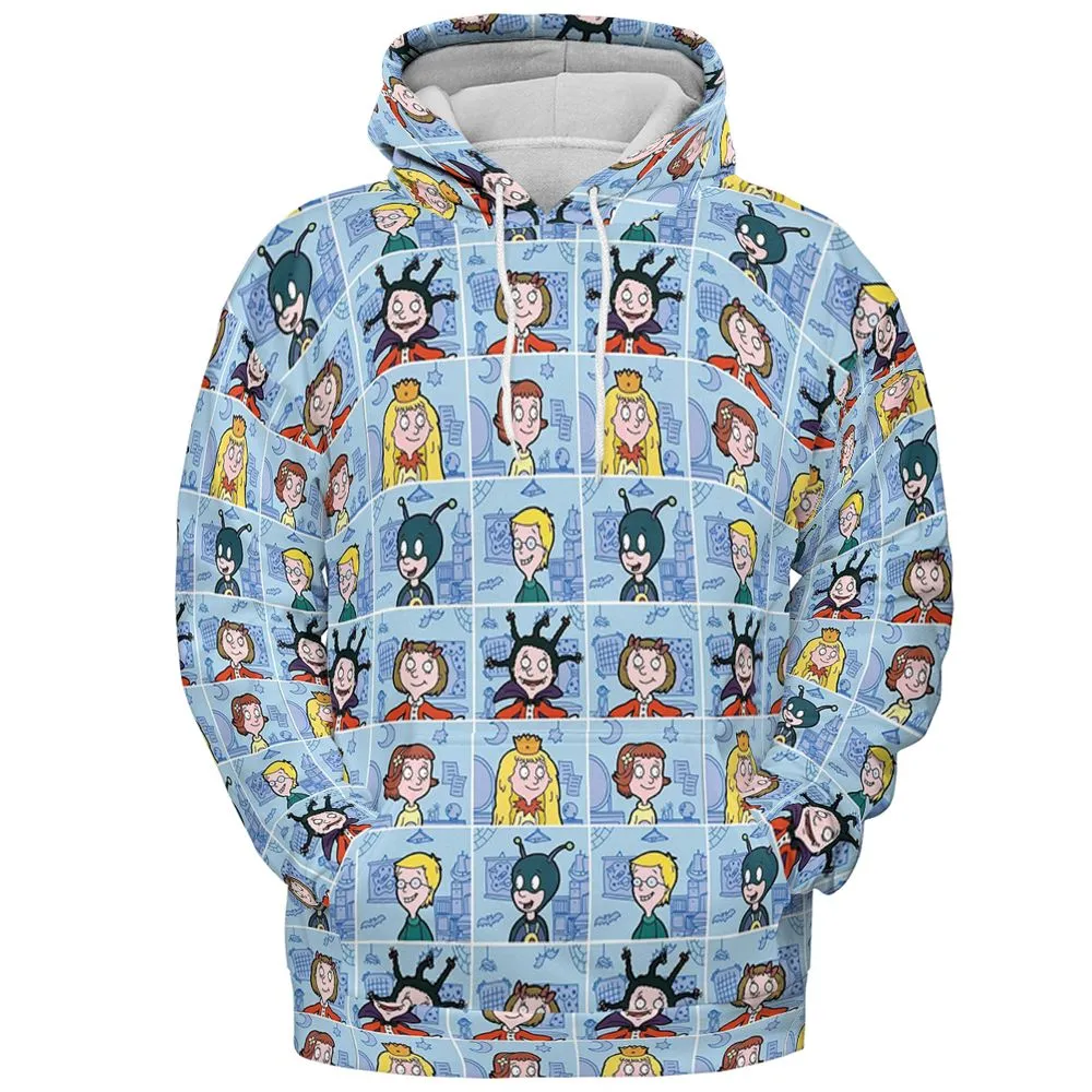 All-over Print Hoodie - GBQMLXHF -  - 2