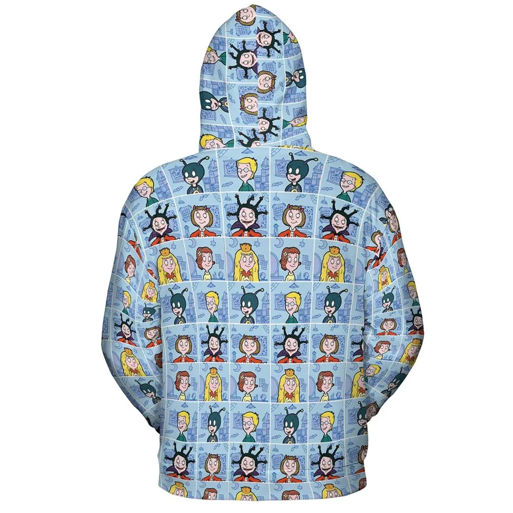 All-over Print Hoodie - GBQMLXHF -  - 4