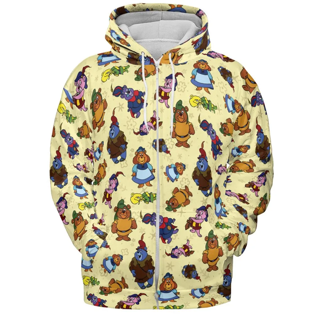All-over Print Hoodie - EM76PMSC -  - 3