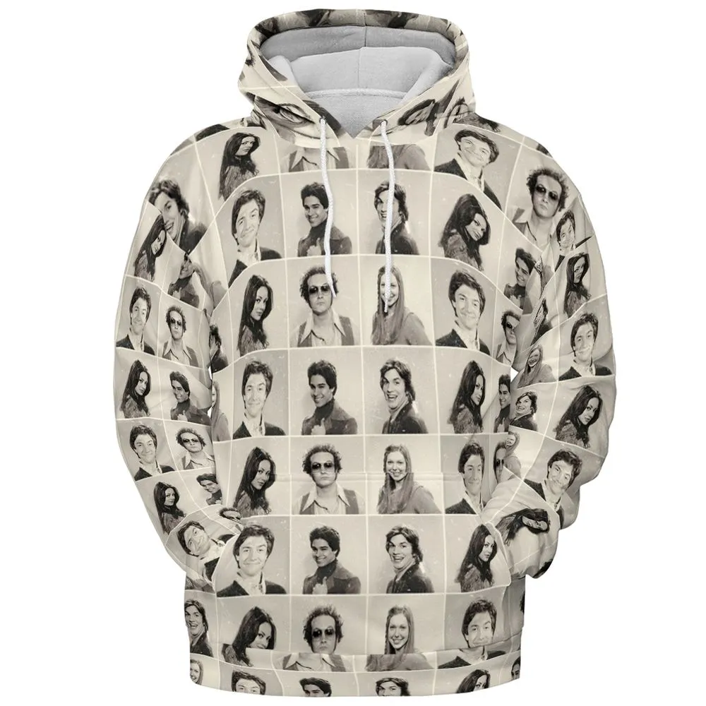 All-over Print Hoodie - 6TP7J8H7 -  - 2