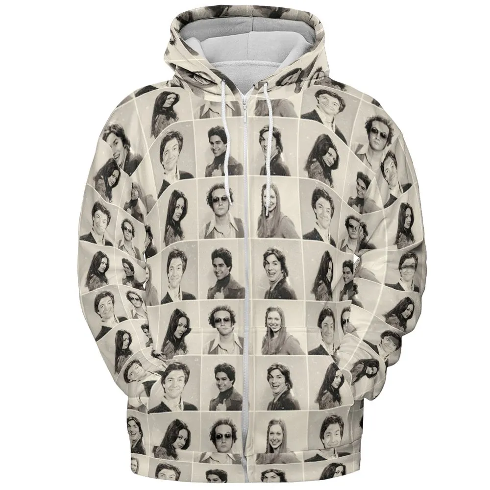 All-over Print Hoodie - 6TP7J8H7 -  - 3