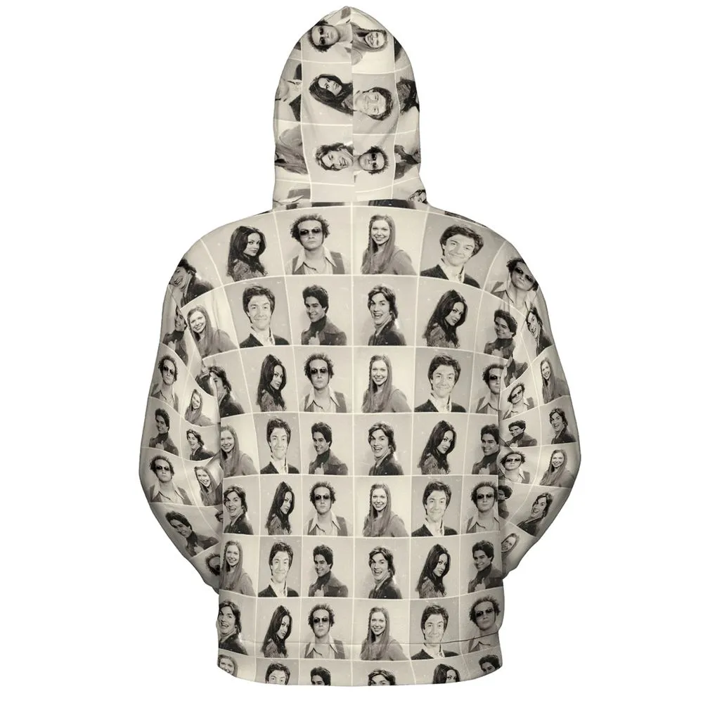 All-over Print Hoodie - 6TP7J8H7 -  - 4