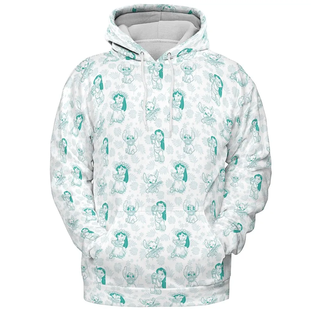 All-over Print Hoodie - 4WQCDH8R -  - 2