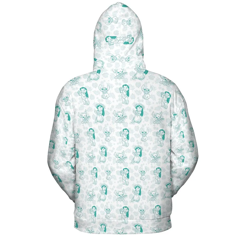All-over Print Hoodie - 4WQCDH8R -  - 4