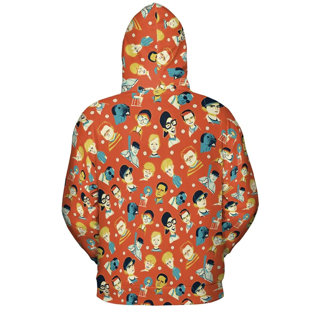 All-over Print Hoodie - 3BTVHDFR -  - 4