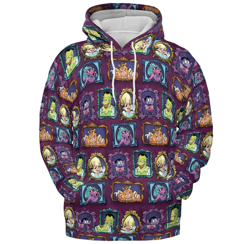 All-over Print Hoodie - CR5NTKBL -  - 2