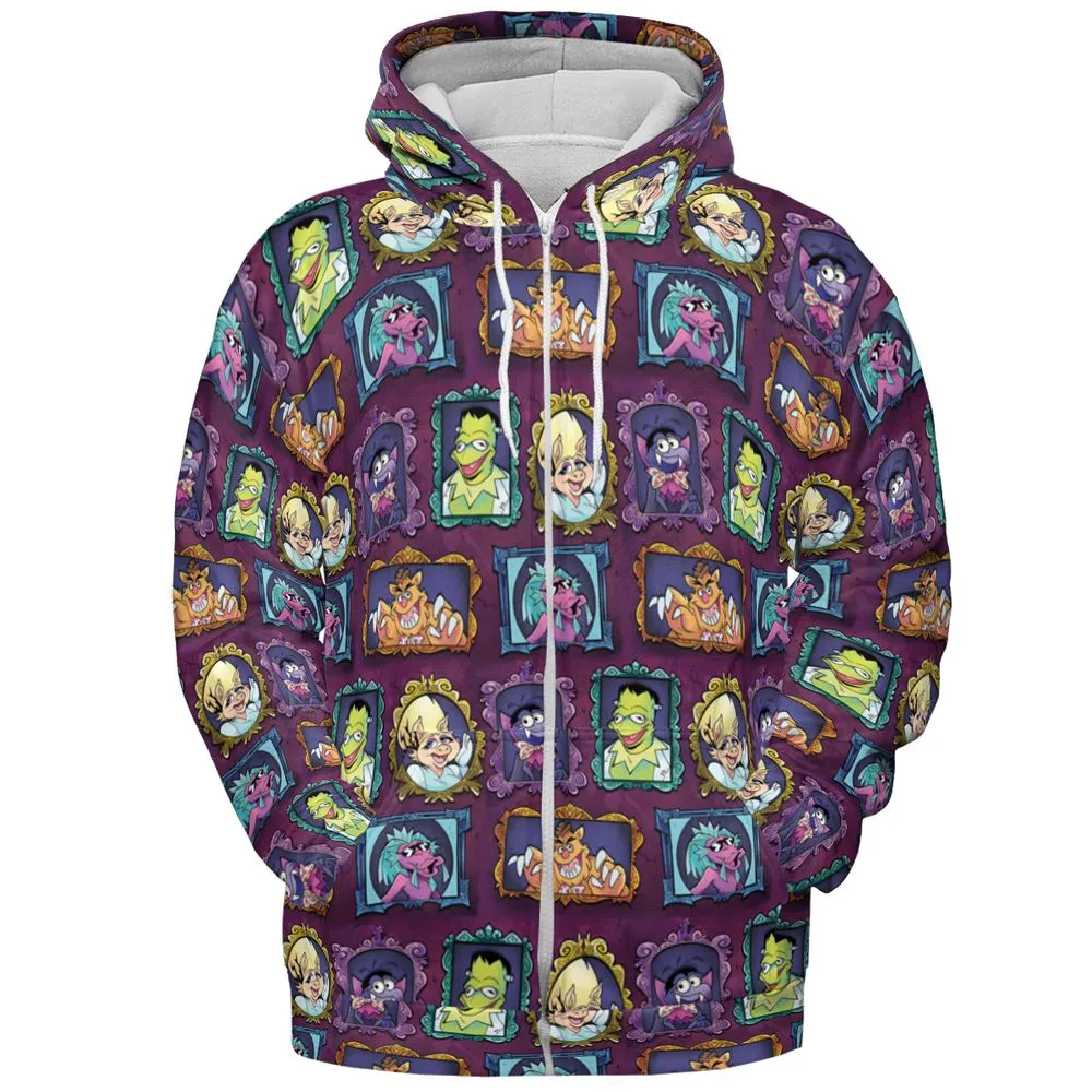 All-over Print Hoodie - CR5NTKBL -  - 3