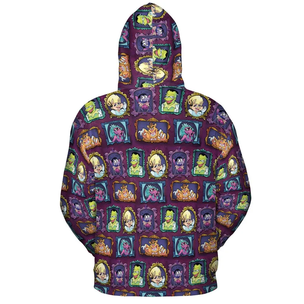 All-over Print Hoodie - CR5NTKBL -  - 4