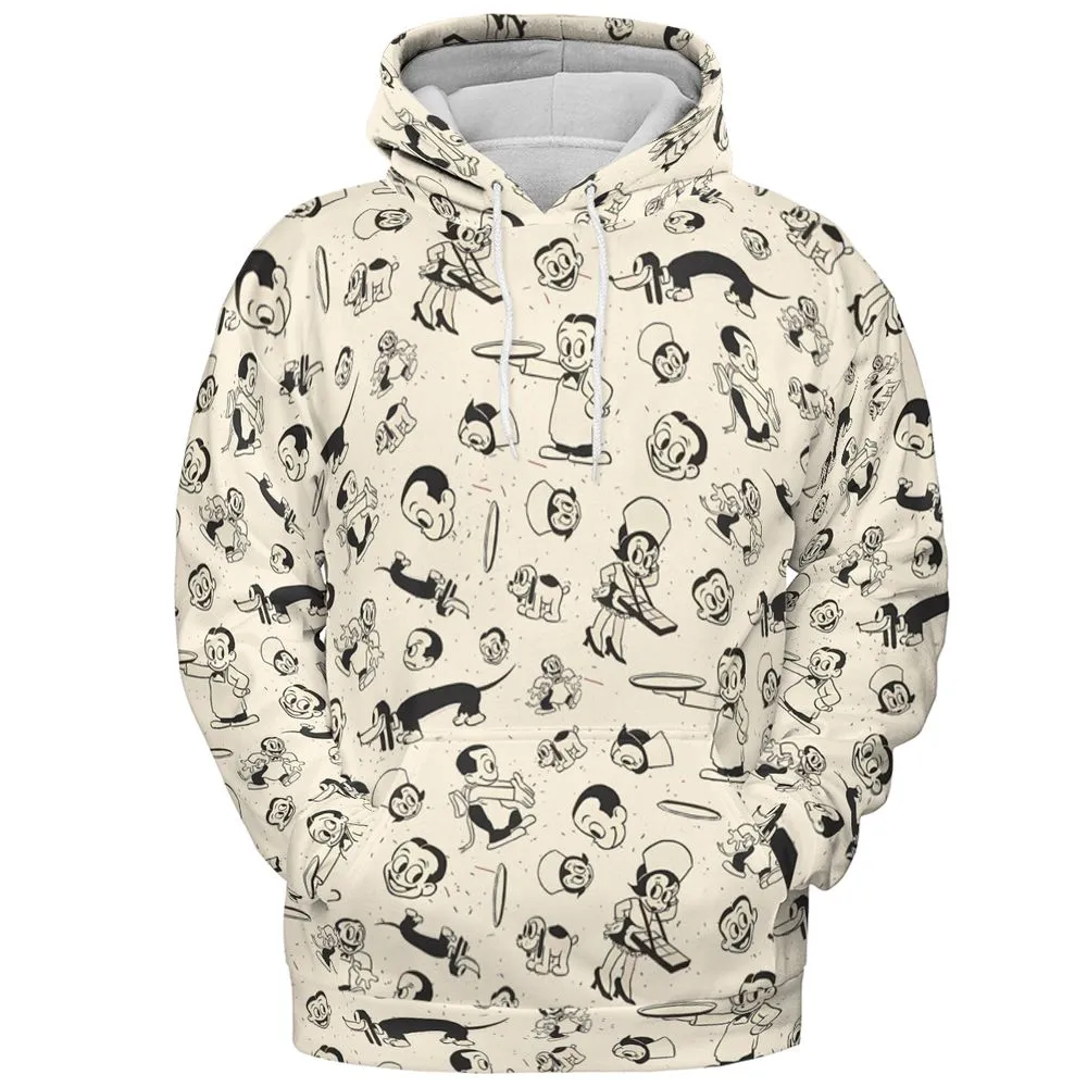 All-over Print Hoodie - Q7A8Q48J -  - 2