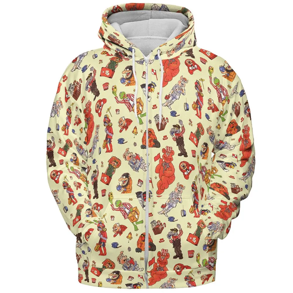 All-over Print Hoodie - NCERUWE8 -  - 3