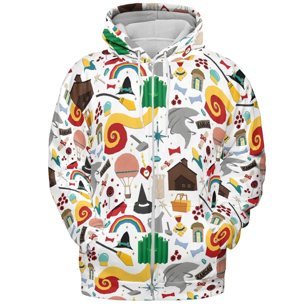 All-over Print Hoodie - C11H4THK -  - 3