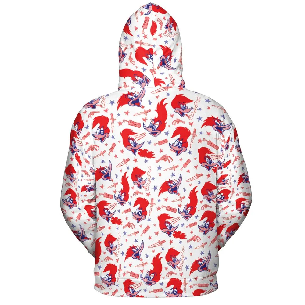 All-over Print Hoodie - UDAY3VMX -  - 4