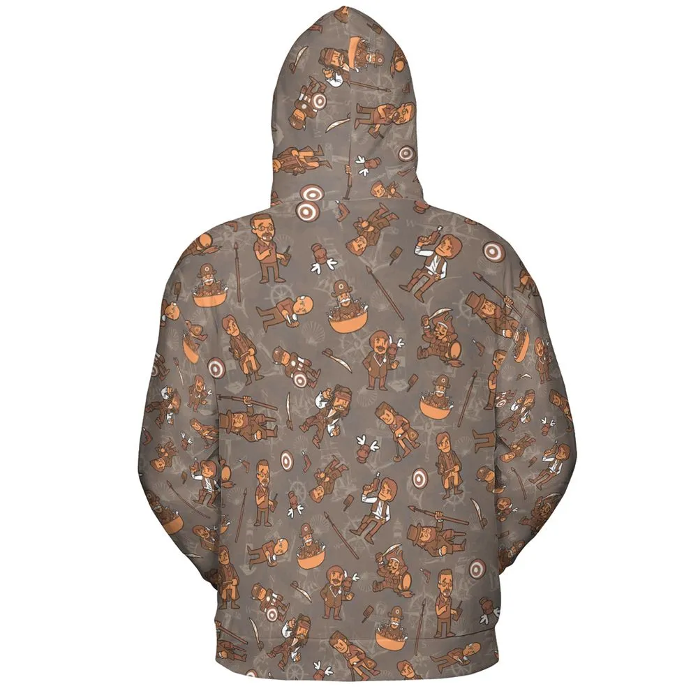 All-over Print Hoodie - BYZ4597E -  - 4