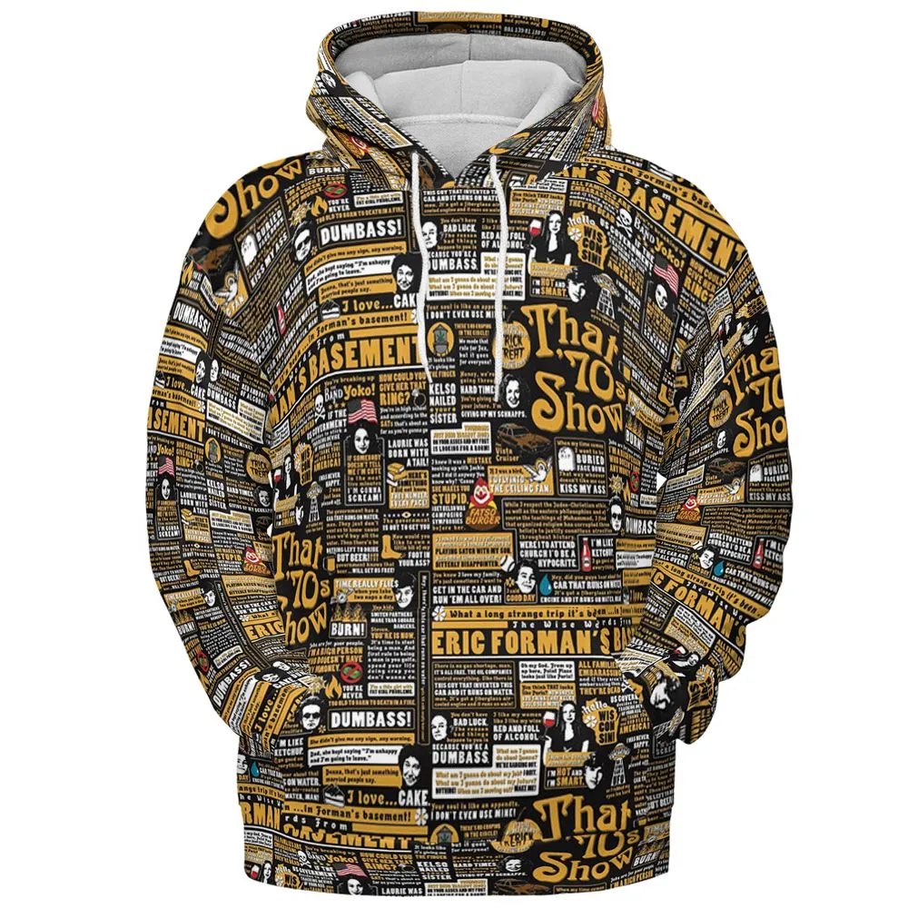 All-over Print Hoodie - HX98Z7DF -  - 2