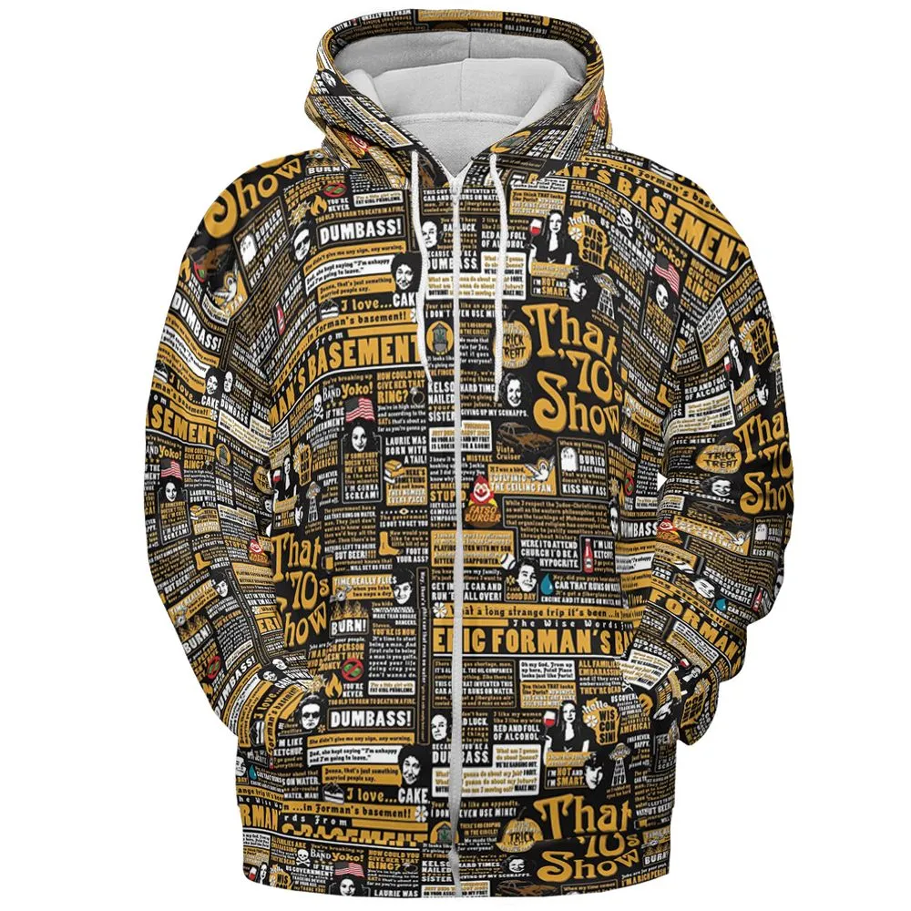 All-over Print Hoodie - HX98Z7DF -  - 3