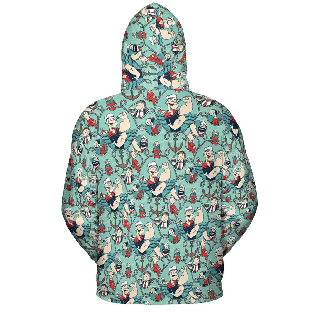 All-over Print Hoodie - KD5PPGXJ -  - 4