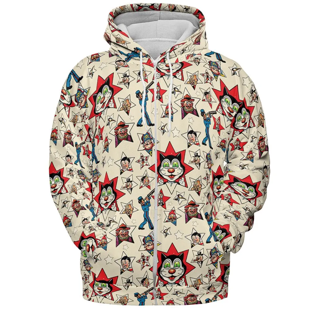 All-over Print Hoodie - AYR4EC4M -  - 3