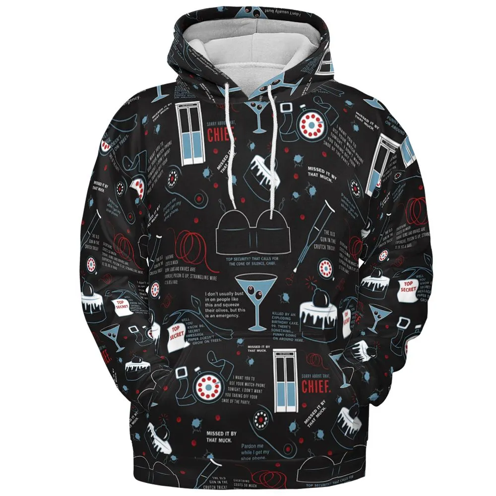 All-over Print Hoodie - L5D5WAKD -  - 2