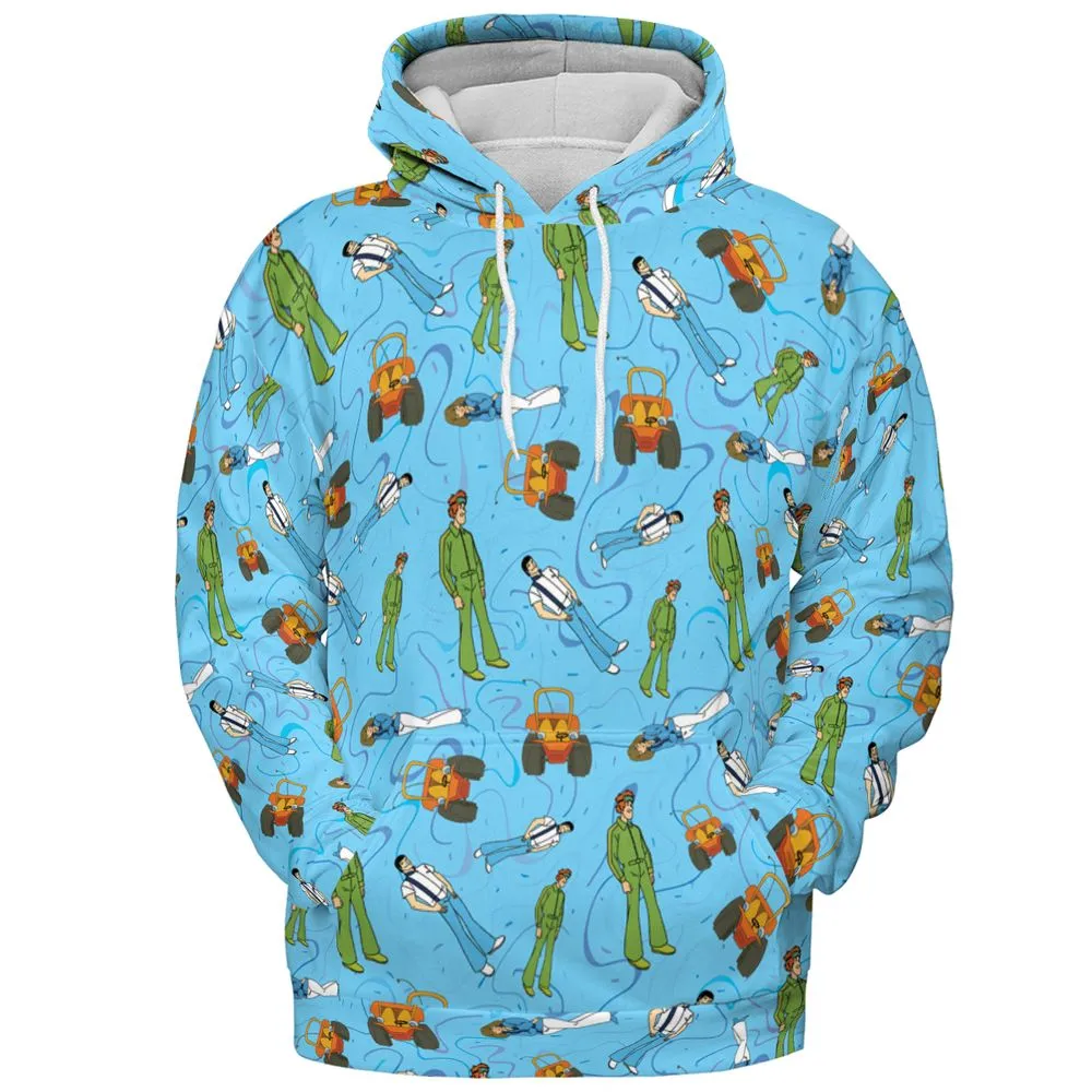 All-over Print Hoodie - 6VJZ7FTM -  - 2