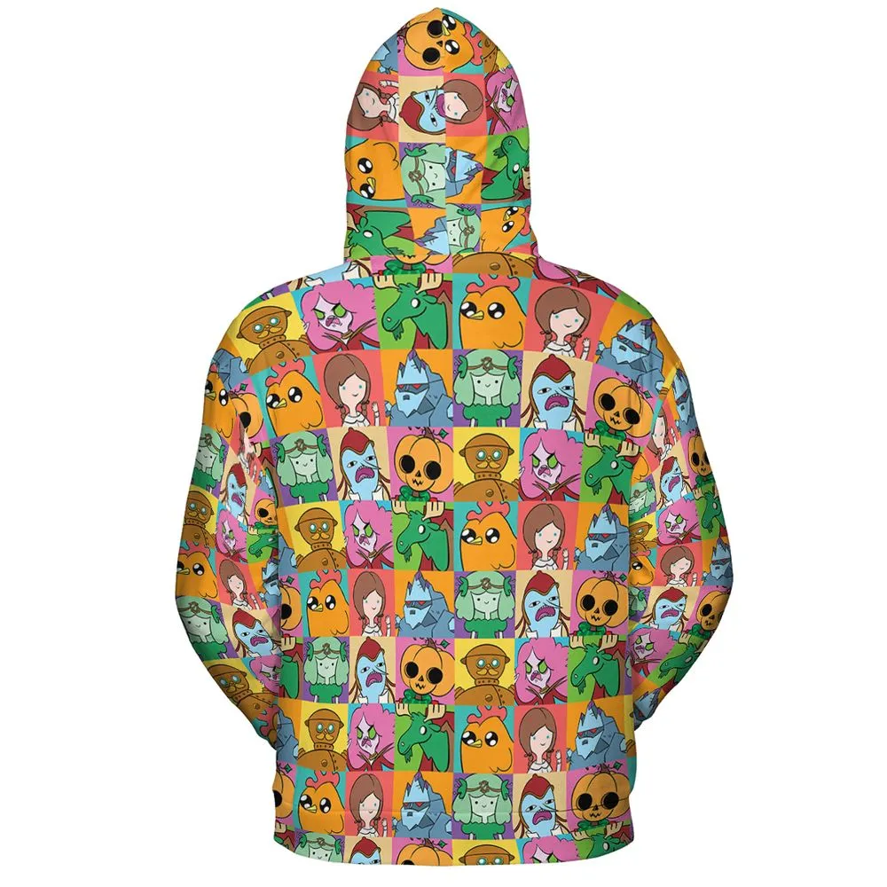All-over Print Hoodie - 1V8QHU54 -  - 4