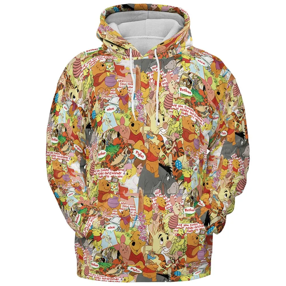 All-over Print Hoodie - 4A53LY57 -  - 2