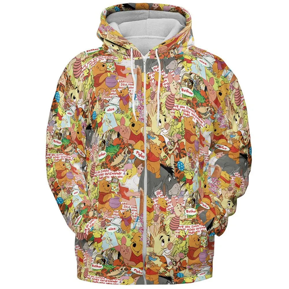 All-over Print Hoodie - 4A53LY57 -  - 3