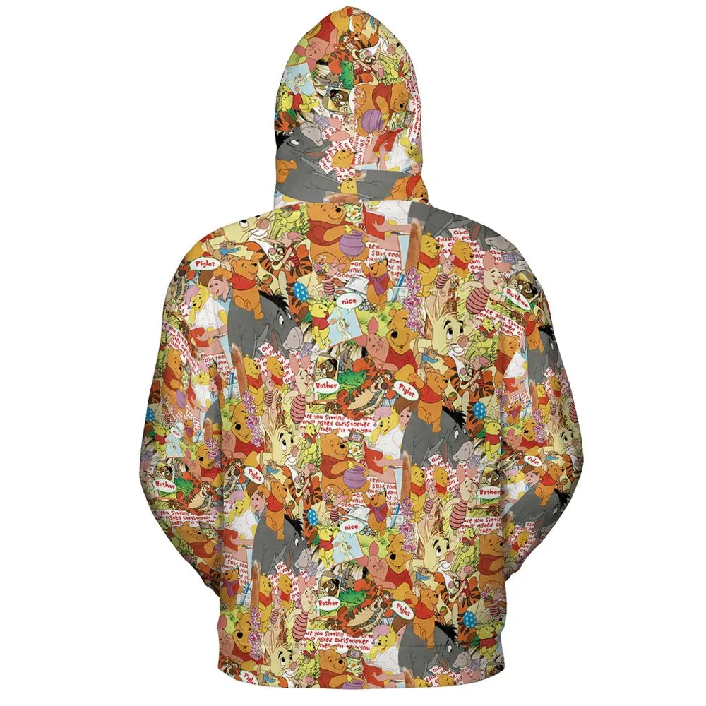 All-over Print Hoodie - 4A53LY57 -  - 4