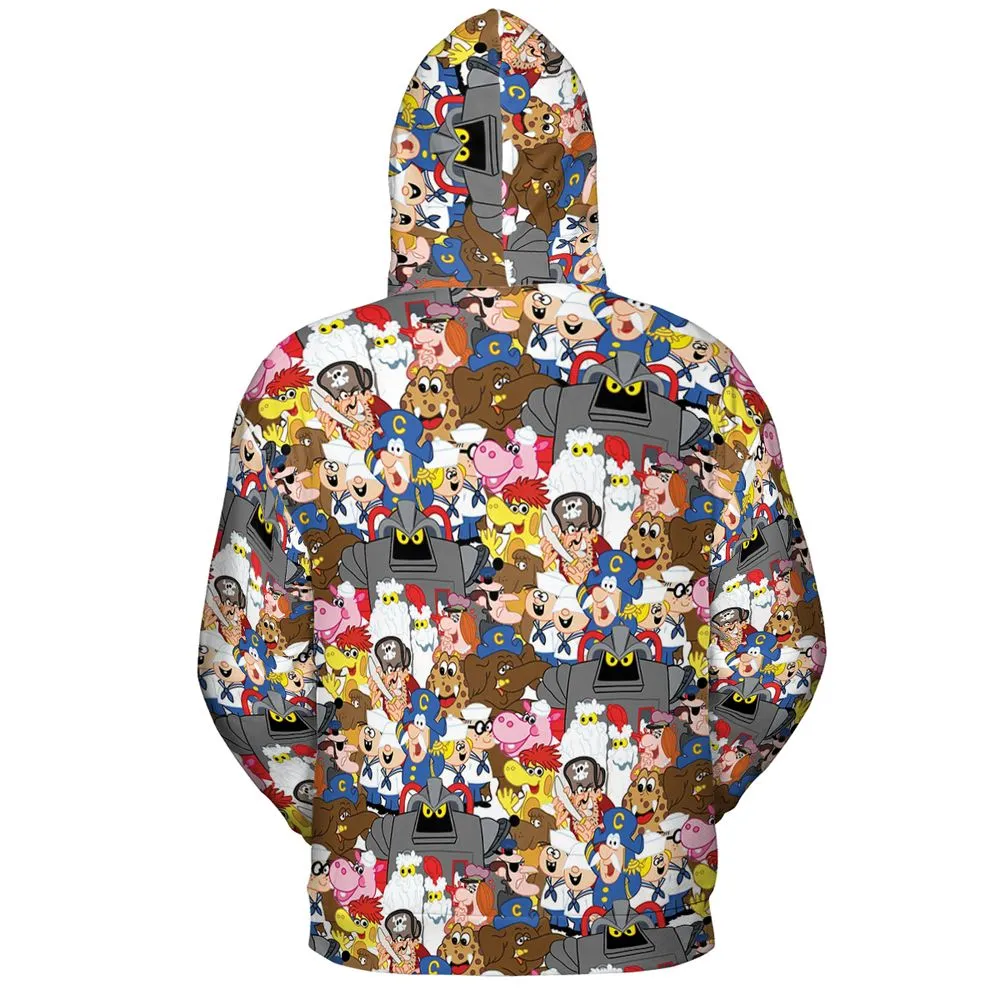 All-over Print Hoodie - WR6X5GVG -  - 4