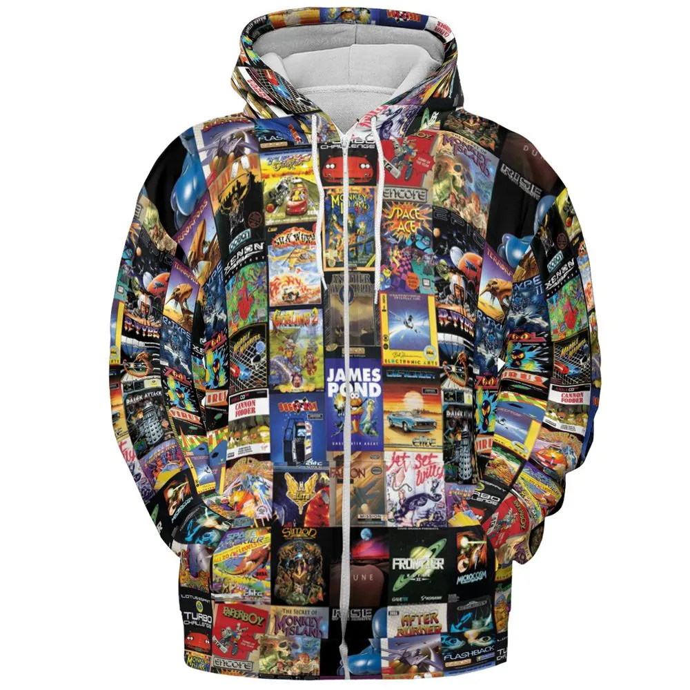 All-over Print Hoodie - A3ZHSXAC -  - 3