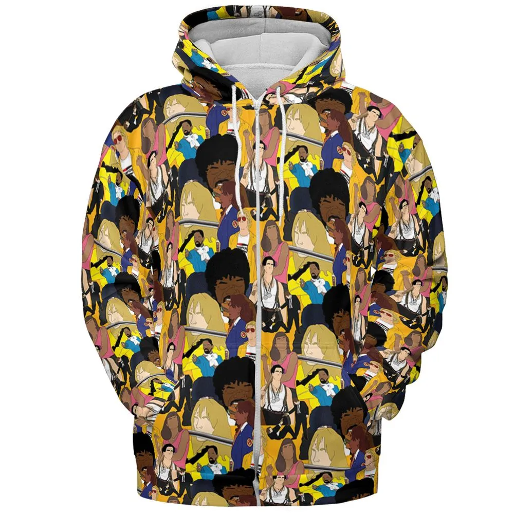 All-over Print Hoodie - 232JTV71 -  - 3