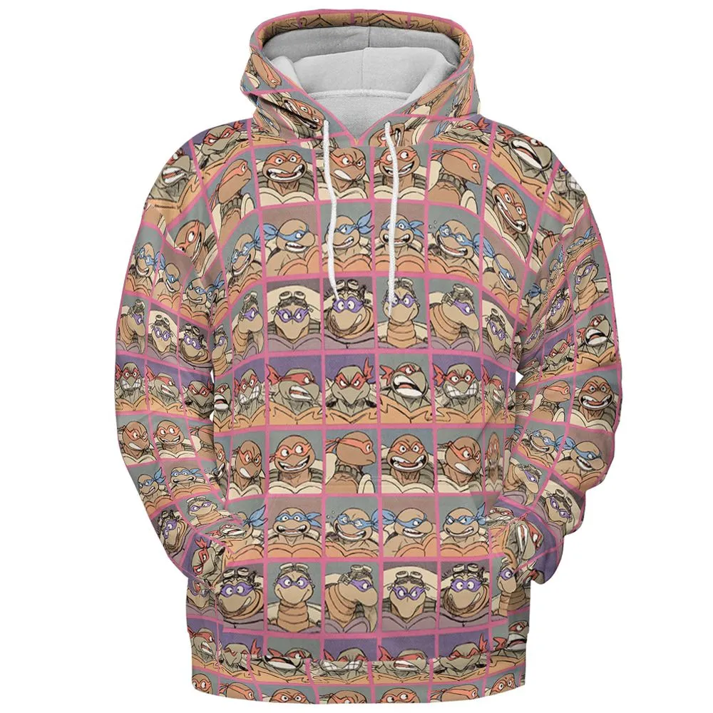 All-over Print Hoodie - GYMKNWZF -  - 2