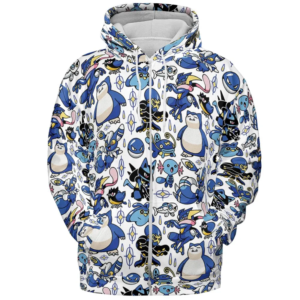 All-over Print Hoodie - FH1WE6R9 -  - 3