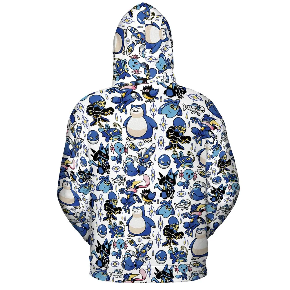 All-over Print Hoodie - FH1WE6R9 -  - 4