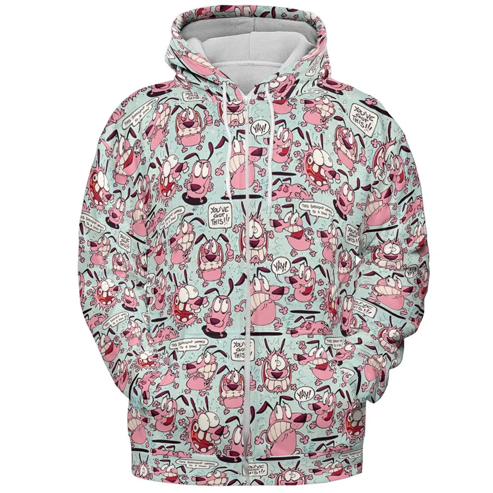 All-over Print Hoodie - ATQF9XJD -  - 3