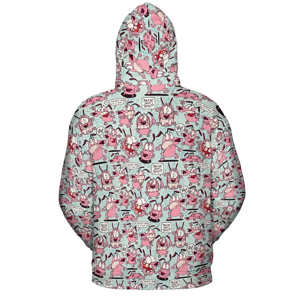 All-over Print Hoodie - ATQF9XJD -  - 4