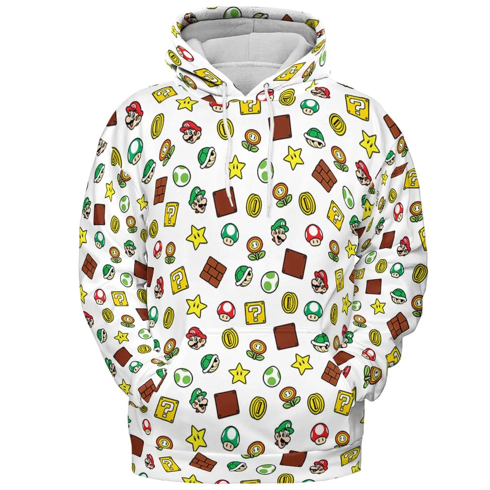 All-over Print Hoodie -  - 2