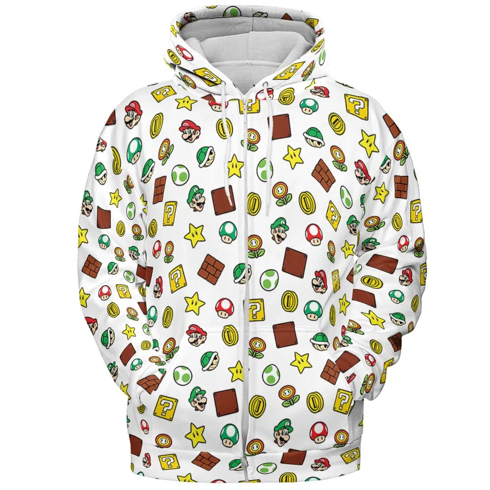 All-over Print Hoodie -  - 3