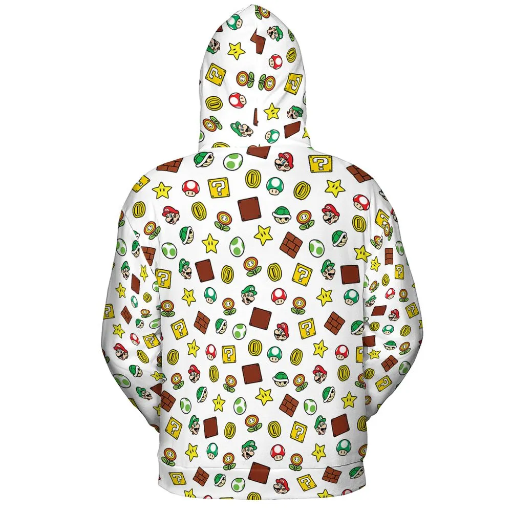 All-over Print Hoodie -  - 4